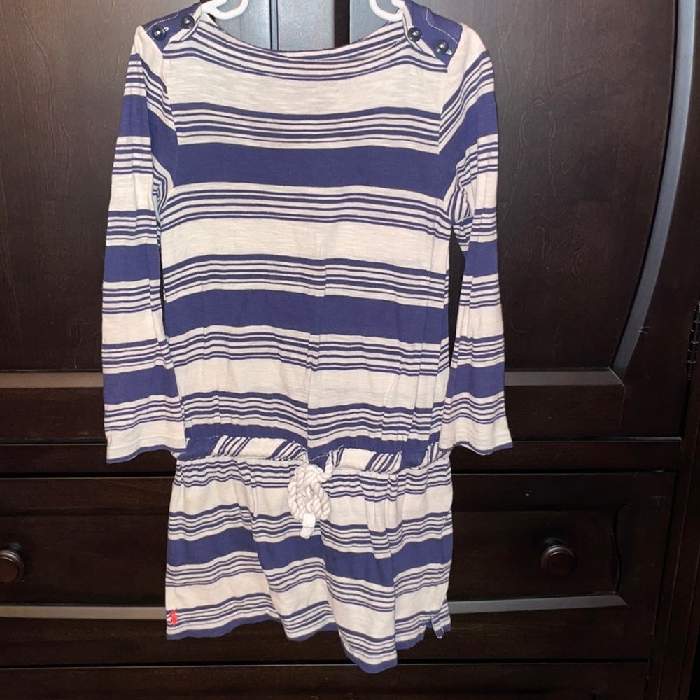 Navy and white Ralph Lauren dress. Girls size 5